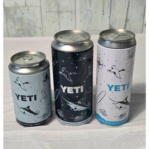 Yeti Limited Edition Pop Top Stash Can Lot Outdoors